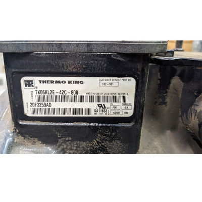 Thermo King อะไหล่ 1020951 คอมเพรสเซอร์ Scroll 6hp กับ Sensor อุณหภูมิ Ut800 / Ut1200 สําหรับตู้เย็นรถบรรทุก