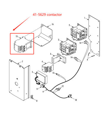 THERMO KING AC ติดต่อ 415629 ส่วนสํารอง