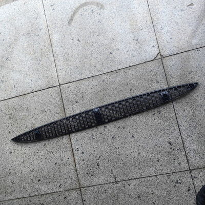 กล่องด้านล่างสําหรับ THERMO KING T-600M, T-800M, T-1000M, T-680Pro, T-880Pro, T-1080Pro, รุ่น 988025 GRILLE-LOWER-TK สีดํา, SP