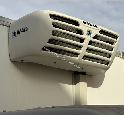 Isuzu 100p แบรนด์ญี่ปุ่น รถบรรทุกชาสีความยาว 4.1 เมตร กล่องเย็น พร้อมหน่วยเย็น THERMO KING RV380V 4X2 มินิ 3tons 2 Ton Freezer รถบรรทุกเย็น