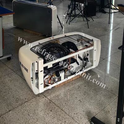RV580E เปลี่ยนหน่วยเย็น C450 THERMO KING ขับรถโดยตรงด้วยเครื่องปรับอากาศ TK16 กับแฟน 24V