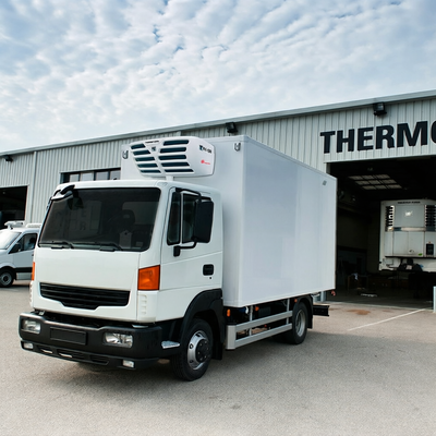เครื่องทำความเย็น Thermo King RV-580 ที่ใช้พลังงานจากยานพาหนะ – ระบบทำความเย็นสำหรับรถบรรทุกห้องเย็นขนาดกลางที่ทนทาน