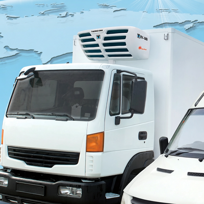 เครื่องทำความเย็น Thermo King RV-580 ที่ใช้พลังงานจากยานพาหนะ – ระบบทำความเย็นสำหรับรถบรรทุกห้องเย็นขนาดกลางที่ทนทาน
