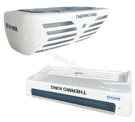 RV580E เปลี่ยนหน่วยเย็น C450 THERMO KING ขับรถโดยตรงด้วยเครื่องปรับอากาศ TK16 กับแฟน 24V