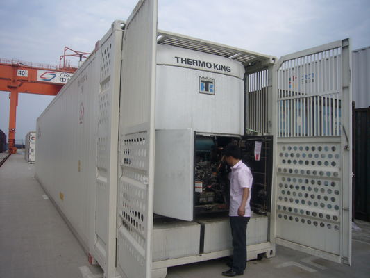 เครื่องทำความเย็นตู้คอนเทนเนอร์ Thermo King แบบใช้พลังงานในตัว 9.3KW R404a