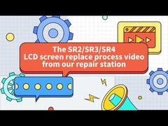 SR2 SR3 SR4 หน้าจอ LCD สำหรับตัวควบคุมหน่วยรถพ่วง THERMO KING แทนที่วิดีโอการทำงาน